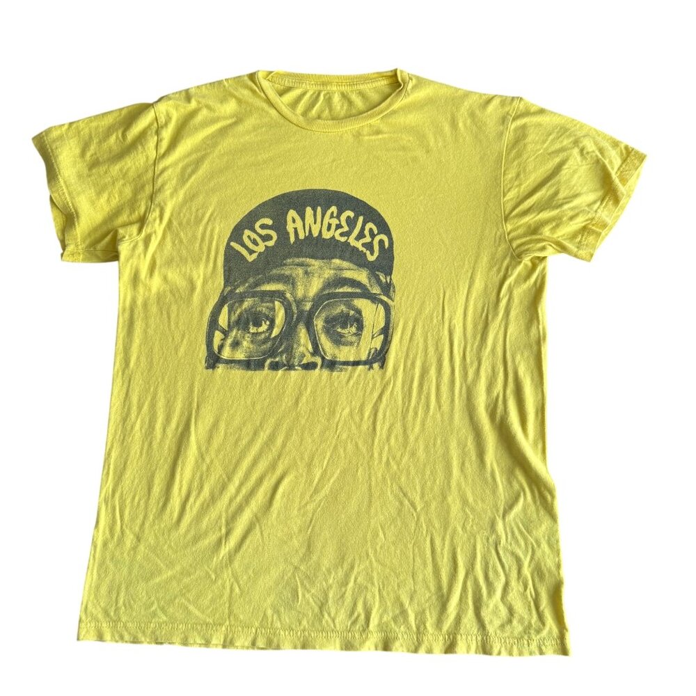 Los Angeles Graphic Yellow T-Shirt Size L